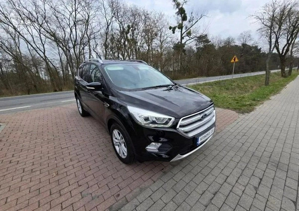 Ford Kuga cena 69900 przebieg: 50000, rok produkcji 2017 z Giżycko małe 379